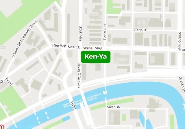 元麻布にある健屋-Ken-Yaの所在地を示す地図